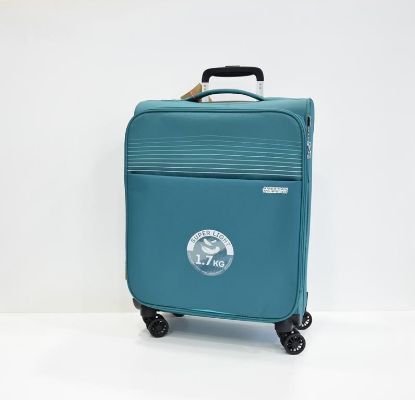 Immagine di American Tourister TROLLEY SPINNER 4 RUOTE light CABIN SIZE 1,7kg verde 94G003