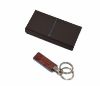 Immagine di PIQUADRO PORTACHIAVI AD ANELLO CON 2 CIONDOLI BLU SQUARE Colori Assort PC3755B2