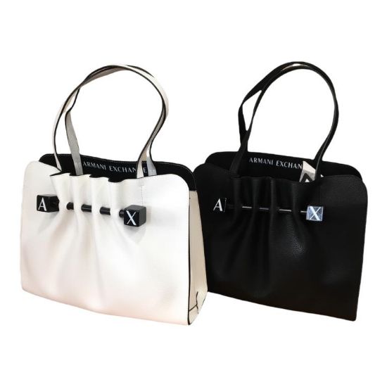 Cecchini Pelletterie. ARMANI EXCHANGE AX borsa donna shopper Media da  spalla 3 divisori 942763
