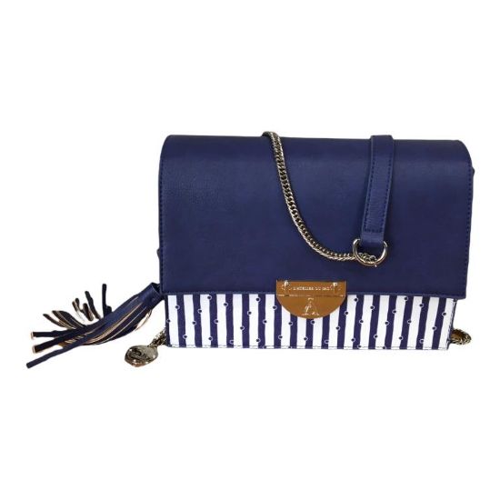 Immagine di PASH BAG BORSA DONNA PICCOLA tracollina DA SPALLA 2 DIVISORI E PATTINA ROCHELLE