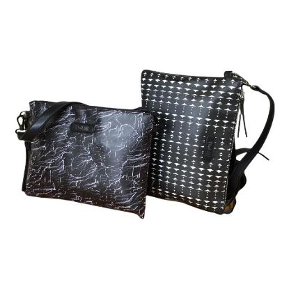 Immagine di PASH BAG BORSA DONNA CLUTCH POCHETTE PIATTA DA POLSO E SPALLA CN TRACOLLA SOPHIE