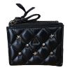 Immagine di L'Atelier du Sac PORTAFOGLI donna 2 zip PICCOLO 6 CARD + monete NERO IVY