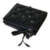 Immagine di L'Atelier du Sac PORTAFOGLI donna 2 zip PICCOLO 6 CARD + monete NERO IVY