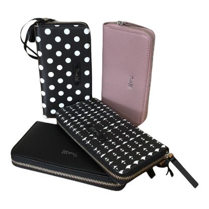 Immagine di L'Atelier du Sac PORTAFOGLI DONNA A 2 SOFFIETTI CHIUSO DA ZIP 8 carte BRIGITTE