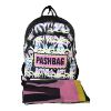 Immagine di PASH BAG ZAINO 2 DIVISORI da spalla CHIUSO DA ZIP sciarpa inclusa palme SHANE
