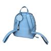 Immagine di PASH BAG ZAINO 2 DIVISORI da spalla CHIUSO DA ZIP sciarpa inclusa azzurro KEVIN