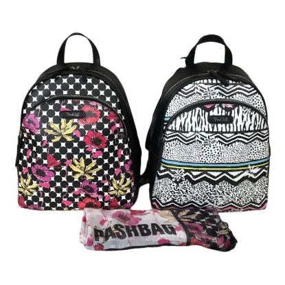 Immagine di PASH BAG Borsa ZAINO 2 DIVISORI da spalla CHIUSO DA ZIP sciarpa inclusa KEVIN