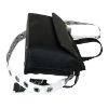 Immagine di PASH BAG Borsa donna sacca da braccio con divisori tracolla e sciarpa nero ALLEY