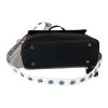 Immagine di PASH BAG Borsa donna sacca da braccio con divisori tracolla e sciarpa nero ALLEY