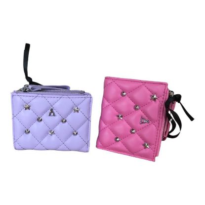 Immagine di L'Atelier du Sac PORTAFOGLI donna 2 zip PICCOLO 6 CARD + monete colors IVY