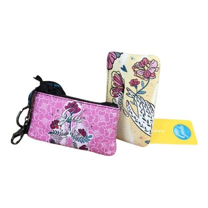 Immagine di GABS PORTA CHIAVI E PORTA SPICCI in pelle A BUSTINA CHIUSO da ZIP Ed. Limit GKEY