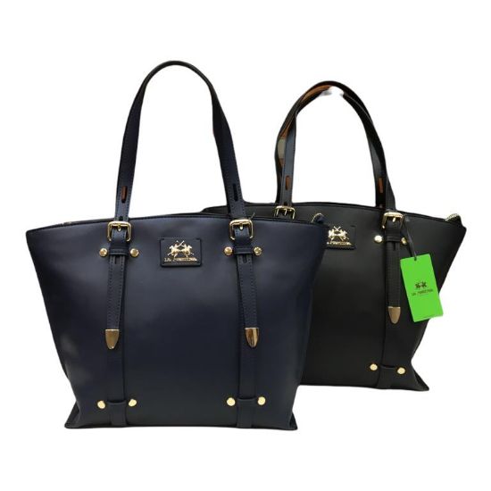 Immagine di LA MARTINA Borsa Donna SHOPPER Media DA SPALLA in similpelle cavalli 705T