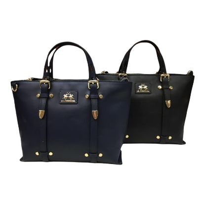 Immagine di LA MARTINA Borsa Donna Shopper Media da braccio + tracolla x la spalla cool 704T