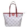Immagine di LA MARTINA BORSA DONNA Shopper Grande da spalla tessuto super resis e pelle 113P