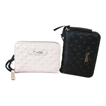 Immagine di Pash Bag PORTAFOGLI DONNA piccolo 4 SOFFIETTI CHIUSO DA ZIP 8 card bolli ELVIS