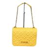 Immagine di LOVE MOSCHINO BORSA DA SPALLA CHIUSA DA PATTA 3 DIVISORI trapuntat giallo JC4000