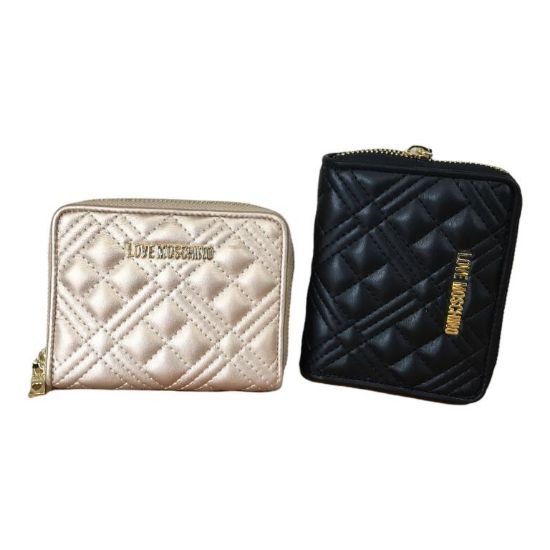 Immagine di LOVE MOSCHINO PORTAFOGLI DONNA Classico dentro CHIUSO DA ZIP 6 CARD foto JC5605