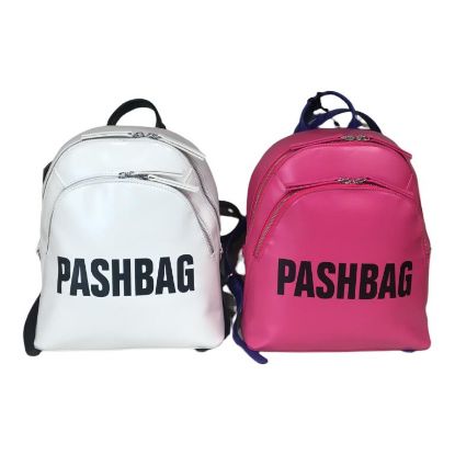 Immagine di PASH BAG ZAINO 2 DIVISORI da spalla CHIUSO DA ZIP sciarpa inclusa COLORI SHANE