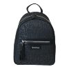 Immagine di BRACCIALINI Borsa donna zaino da spalla in tessuto siglato FONT B16552