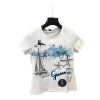 Immagine di T-BRACCIALINI T-SHIRT MANICA CORTA BIANCO WHITE IN COTONE GREECE GRECIA BTOP301