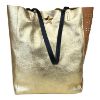 Immagine di BRC Massimo BRACCIALINI borsa Shopper verticale da braccio in pelle borchie P014