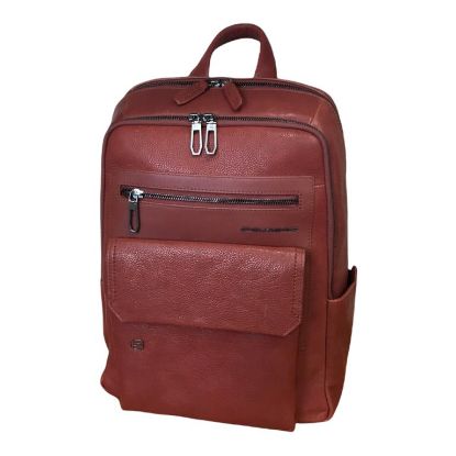Immagine di PIQUADRO ZAINO PROFESSIONALE IN PELLE TASCA PER PC DA 14" + IPAD pro CA5342S116