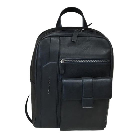 Immagine di PIQUADRO ZAINO Medio IN PELLE ORGANIZZATO TASCA 14" pc + tablet CA4943S105
