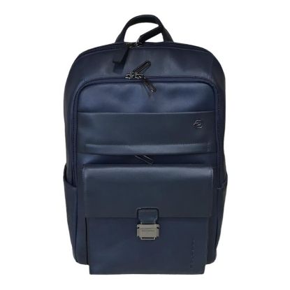 Immagine di PIQUADRO ZAINO PROFESSIONALE IN PELLE TASCA PER PC DA 14" + IPAD 9,7" CA5459S111