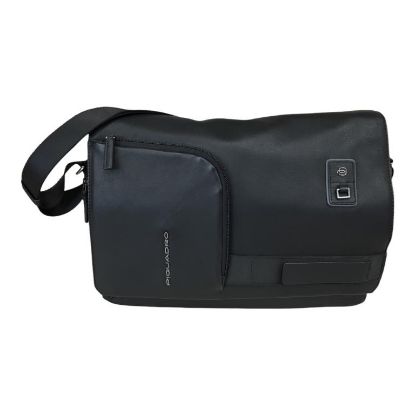 Immagine di PIQUADRO Borsa CARTELLA MESSENGER in Morbida PELLE tasca PC da 14" CA4639W103