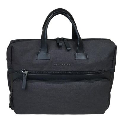 Immagine di PIQUADRO CARTELLA a 2 MANICI con 1 DIVISORIO TESSUTO E PELLE pc 14" CA4844W98