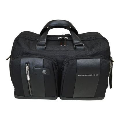 Immagine di PIQUADRO CARTELLA PROFESSIONALE 2 DIVISORI pc 15,6" + ipad + tracolla CA4441BR2