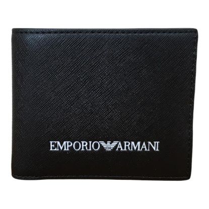 Immagine di ARMANI EMPORIO PORTAFOGLI UOMO PICCOLO SEMPLICE IN PELLE 8 CARTE Y4R168 20V