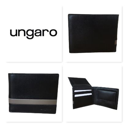 Immagine di UNGARO PORTAFOGLI DA UOMO PICCOLO IN PELLE 6 CARD + MONETE + DOCUMENTI Orly G002