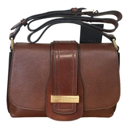 Immagine di THE BRIDGE BORSA DONNA tracollina chiusa da patta / spallina regolabile 043812
