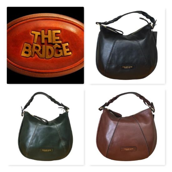 Immagine di THE BRIDGE BORSA DONNA Comoda sacca Media da spalla con tracolla applic 0449224N