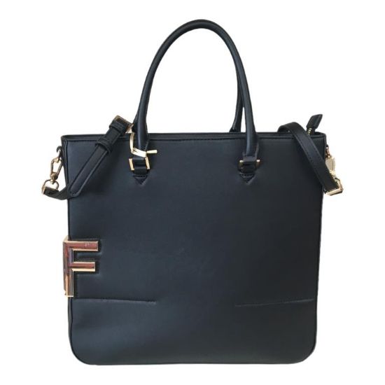 Immagine di FRACOMINA Borsa Donna Shopper in ecopelle da braccio con tracolla applic WB1002