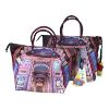 Immagine di GABS BORSA SHOPPER Trasformabil PELLE bauletto sacca zaino 522 - FUXIA G3 PLUS L