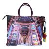 Immagine di GABS BORSA SHOPPER Trasformabil PELLE bauletto sacca zaino 522 - FUXIA G3 PLUS L