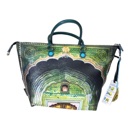 Immagine di GABS BORSA SHOPPER Trasformabi PELLE bauletto sacca zaino 523 - JAIPUR G3 PLUS L