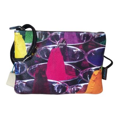 Immagine di GABS BORSA TRACOLLINA Media DA SPALLA in PELLE 519 - COLORI INDIA BEYONCE M