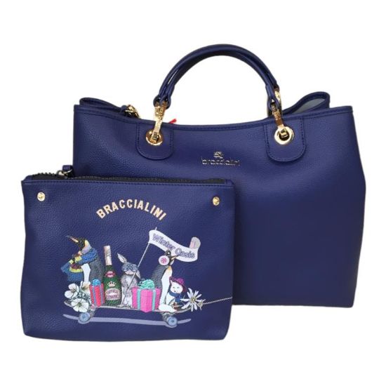 Immagine di BRACCIALINI Borsa MY BAG MIA BAG Shopper da braccio tracolla e pochette B B16860