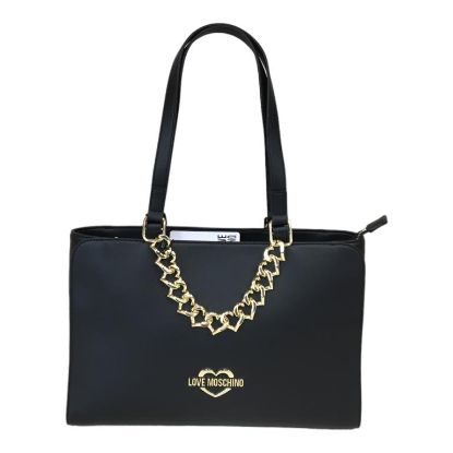 Immagine di LOVE MOSCHINO BORSA DONNA SHOPPER Grande DA SPALLA CHIUSA CON CERNIERA JC4199