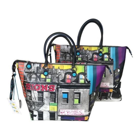 Immagine di GABS BORSA SHOPPER in PELLE trasform bauletto sacca zaino Ed Lim BROOME STR G3 L