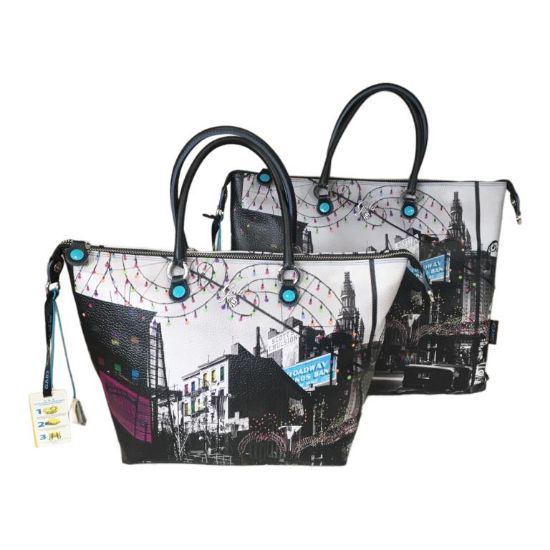 Immagine di GABS BORSA SHOPPER in PELLE trasform bauletto sacca zaino Ed Lim CHAMBER ST G3 L