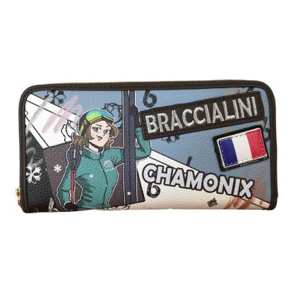 Immagine di BRACCIALINI PORTAFOGLI DONNA A 2 SCOMPARTI CHIUSO da ZIP 12 CREDIT CARD B16811CA