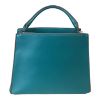Immagine di LOVE MOSCHINO Borsa Sacca da spalla con 4 DIVISORI e tracolla PETROL JC4408