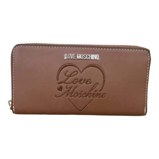 Immagine di LOVE MOSCHINO PORTAFOGLI DONNA Con 2 DIVISORI CHIUSO da ZIP 8 CARD CREDIT JC5604