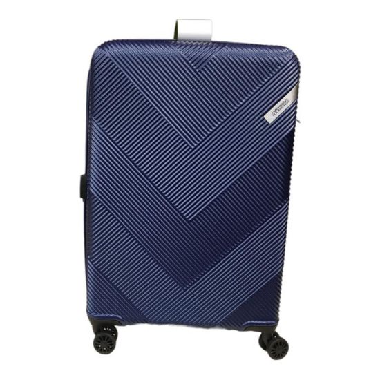 Immagine di SAMSONITE American Tourister TROLLEY 4 RUOTE Grande Espandibile NAVY MB9003