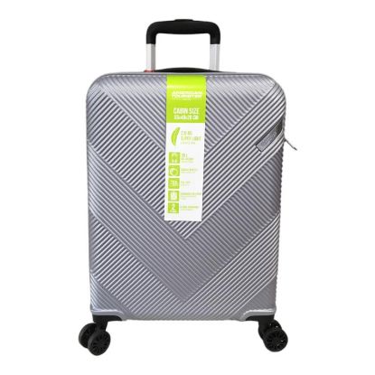 Immagine di American Tourister SPINNER S CABIN SIZE 2,6kg TSA 4 wheels SILV 55x40x20 MB9001