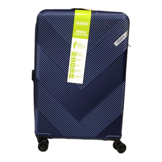 Immagine di SAMSONITE American Tourister TROLLEY 4 RUOTE MEDIO Espandibile NAVY MB9002